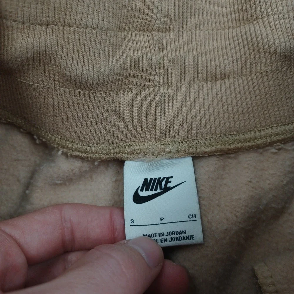Nike Pants Womens Small Brown Loose Fit Jogger Fleece Activewear Running Gym